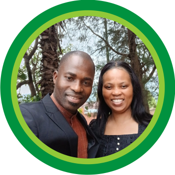 The ceo and 1st lady picture